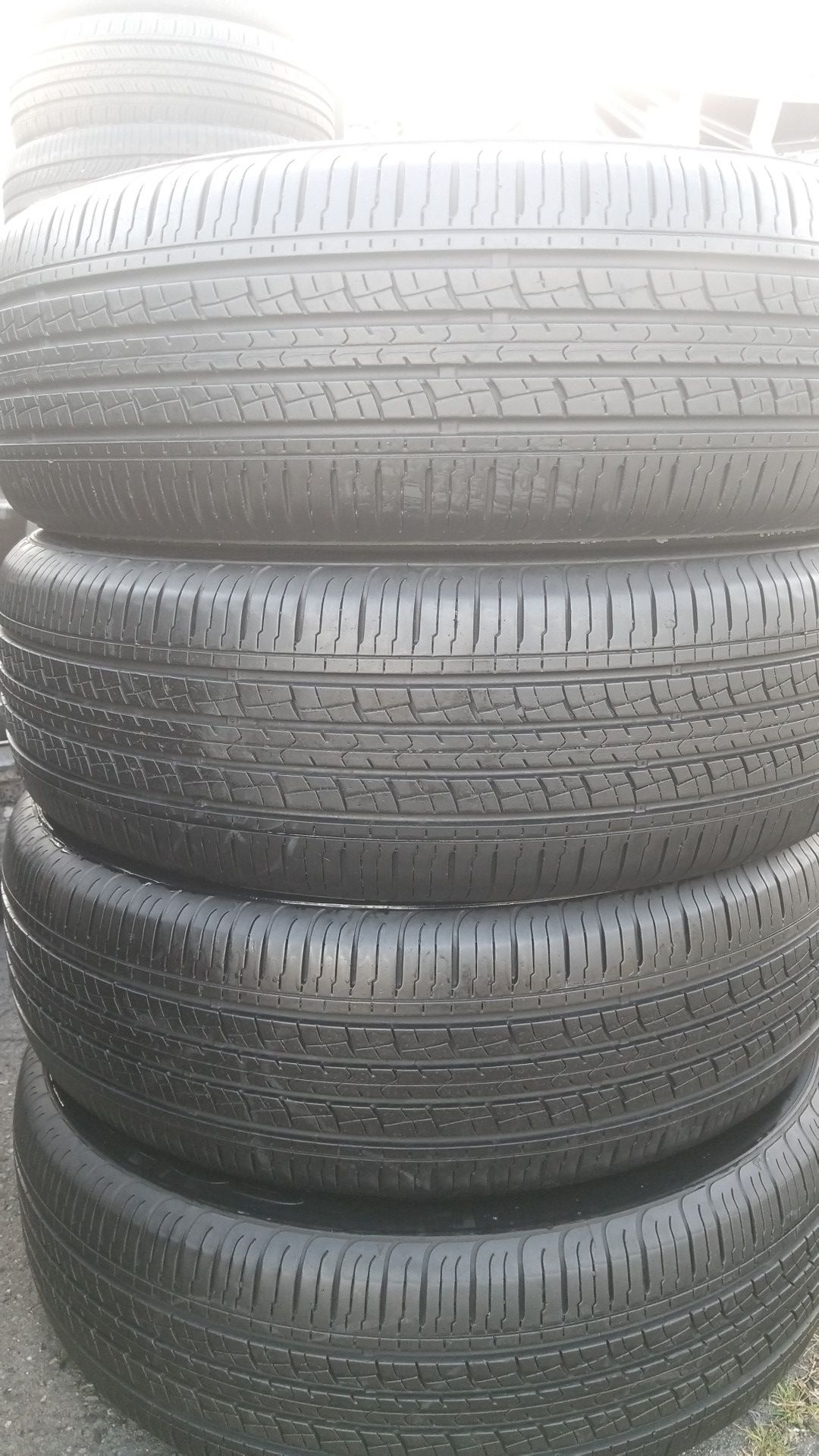 Four good set of tires for sale 225/65/17