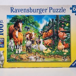 Ravensburger Animal Get Together 100 XXL piece Puzzle 