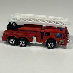 1982 Matchbox Red Fire Engine