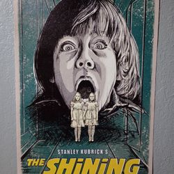 Stanley Kubrick's The Shining Canvas Poster Horror Wall Art Room Aesthetic