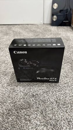 Brand new Canon PowerShot G7X Mark III Camera