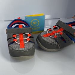 Stride Rite Munchkin Toddler 6-12 mos.  Rock Sandal