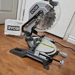 RYOBI 14 Amp Corded 10 in. Compound Miter Saw 