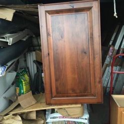 Mahogany Door Wall Cabinet 