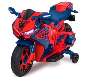 Spider-Man Kids Electric Ride-On Motorcycle
