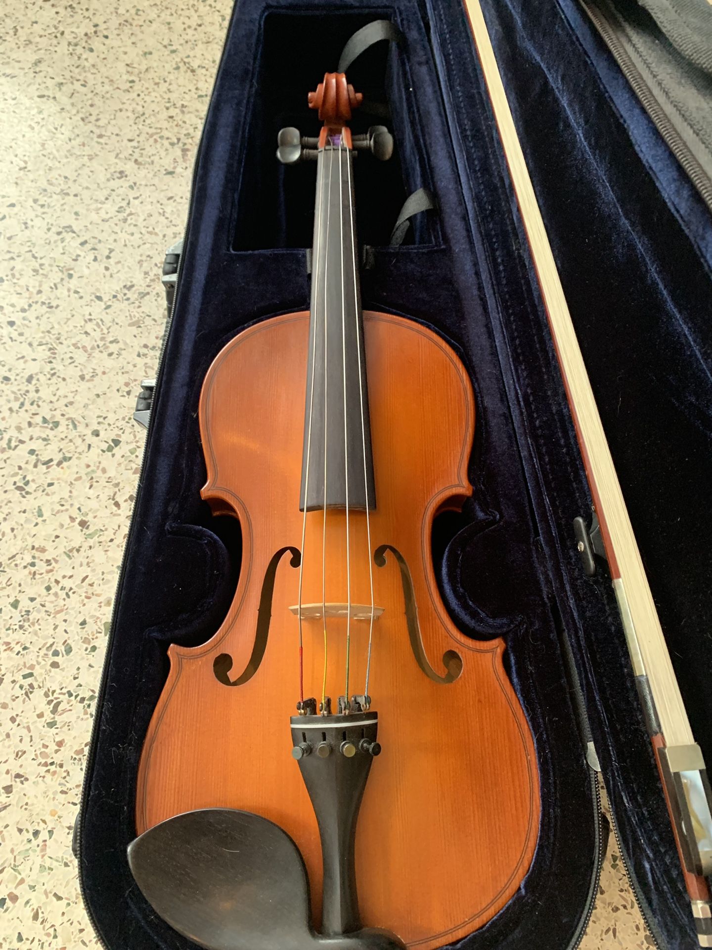 Keith, Curtis & Clifton 14” Viola w/ Bow & Case