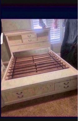 Queen Bed Frame $400