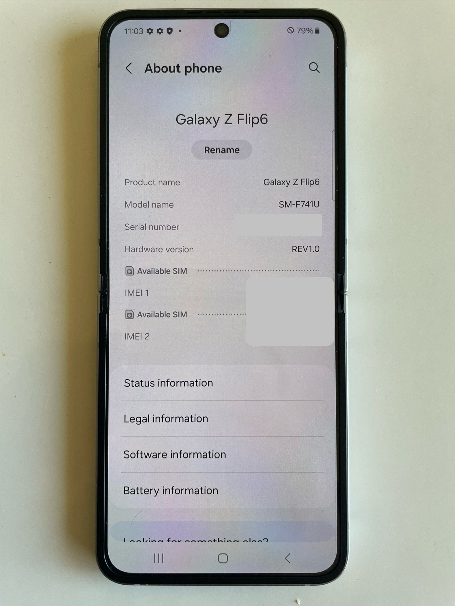 Samsung Galaxy Z Flip6 512GB Unlocked