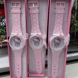 Hello Kitty Wristwatch Wall Clock