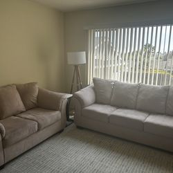 Sofa and Loveseat 