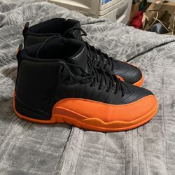 Jordan 12 Retro Brilliant Orange Size 13