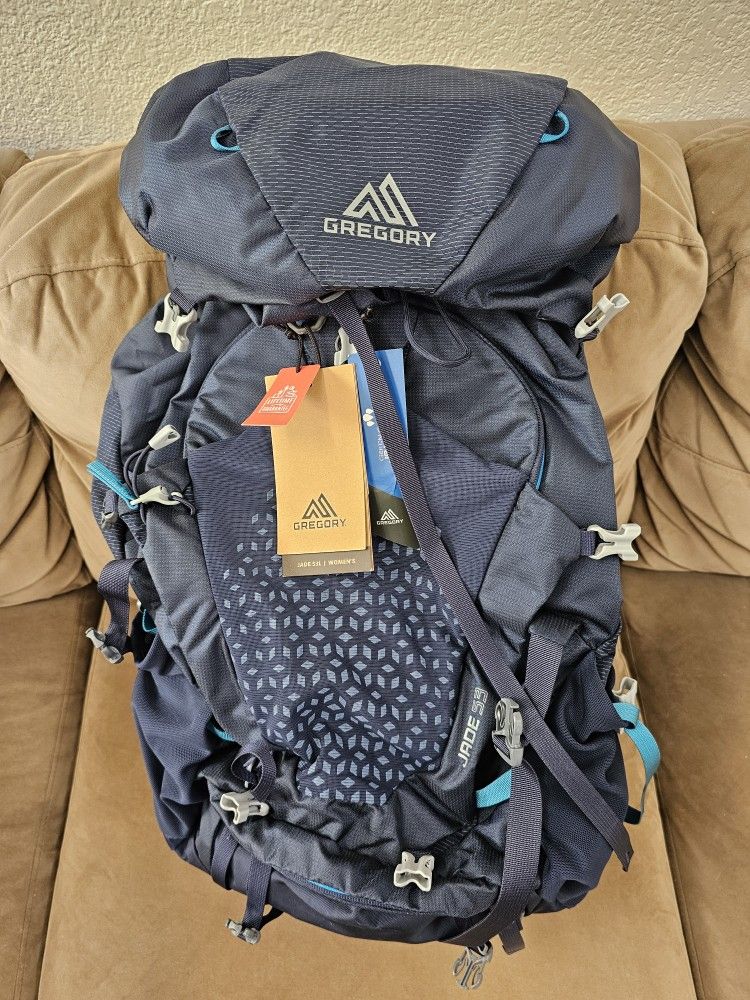 Gregory Jade 53 Women's Backpacking Backpack, size XS/S, New with tags