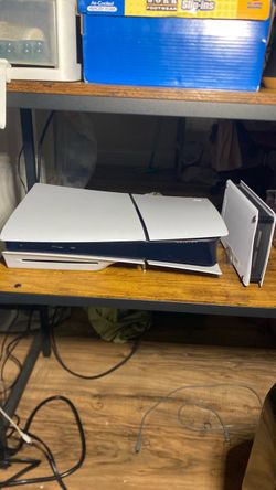 PS5 w/ storage unit