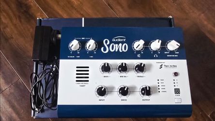Audient Sono valve USB-C audio interface and guitar pedal.