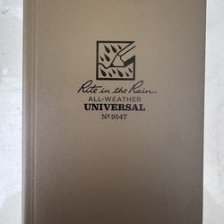 Rite in the rain all weather tactical note pad