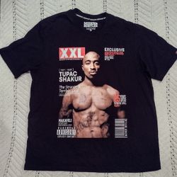 Modern Hustler Tupac T Shirt Mens XL Modern Hustle Clothing Black Tupac Shakur 