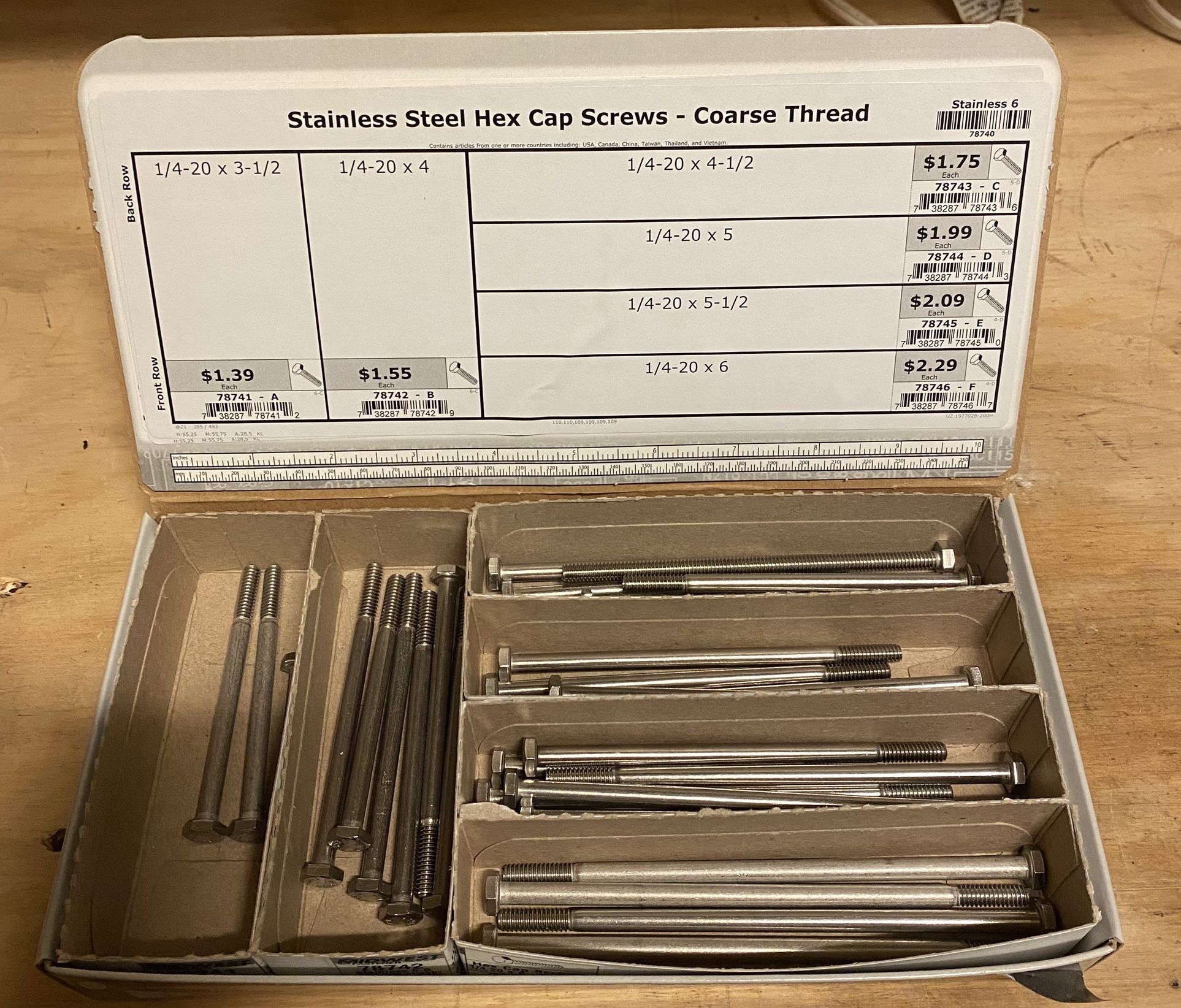 Stainless Steel Hex Cap Screws