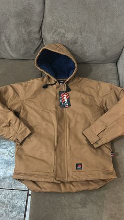 Forge FR Men's Brown Insulated Duck Jacket M