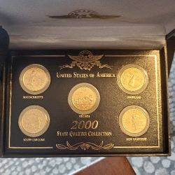 Gold Plated State Quarter Collection 