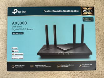 TP-Link AX3000 Wi-Fi 6 Router