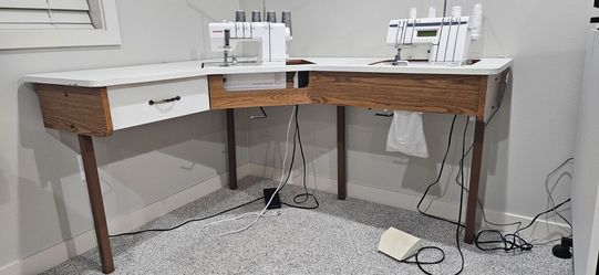 Sewing machine table MACHINES NOT INCLUDED