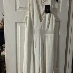 One Piece Pant Suit With Cape
