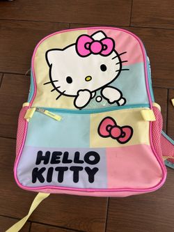 Full size hello kitty school backpack