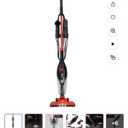 Dirt Devil 3-in-1 Lightweight Corded Stick and Handheld Multi-Surface Vacuum EV1426CS, New