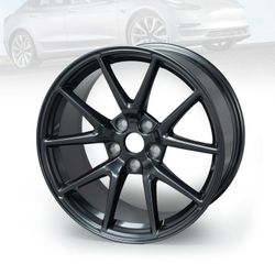 New in the box 18"x8.5" Wheel Rim 5-Lug, for 2017-23 Model 3, Dark Grey Replacement Rim 96276 (D944)