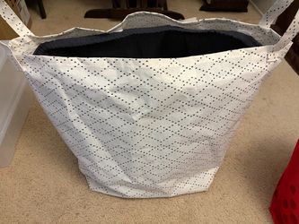 Better Homes & Gardens Large Drawstring Laundry Tote Bag - Foldable Hamper