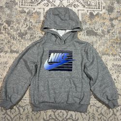 Nike Hoodie Pullover Gray Toddler Size S 4-5yrs