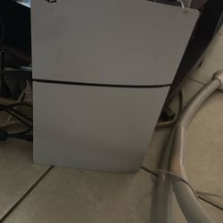 PlayStation five with the new God of war game and Mortal Kombat one