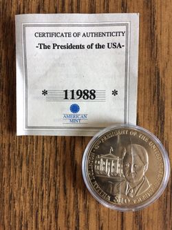 William J Clinton 2002 $10 Coin