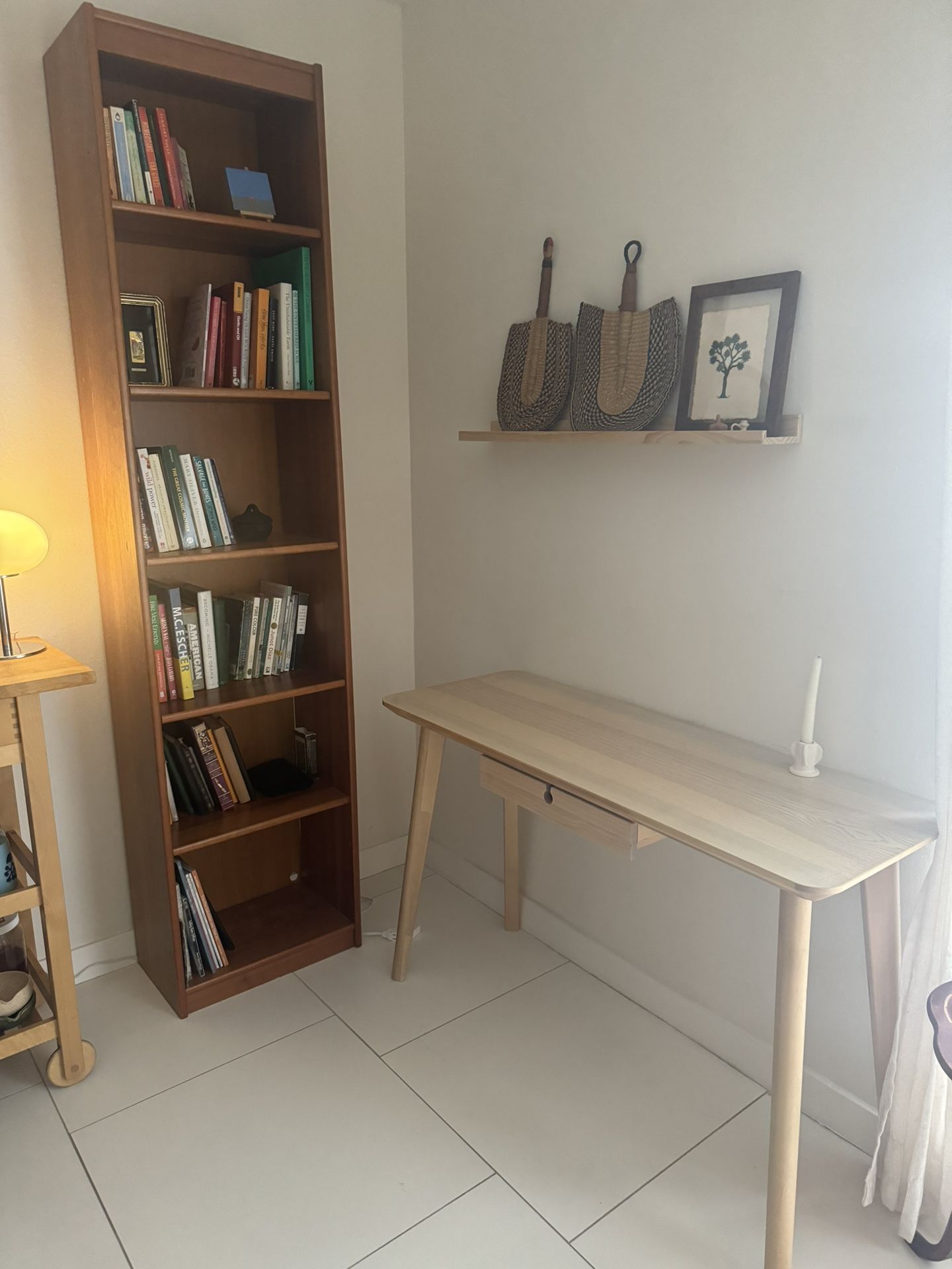 Wood Lisabo Ikea Desk
