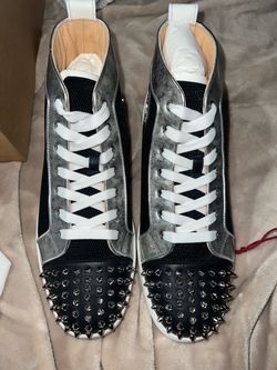 Christian Louboutin Spiked High-Top Sneakers