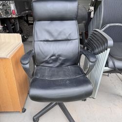 Leather chair