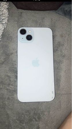 Apple iPhone 15 plus – Cracked Back Glass
