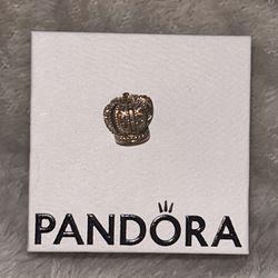 Vintage Pandora Crown Charm