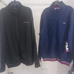 NEW! Sean JEAN & FILA Fleece Jackets XL XXL 