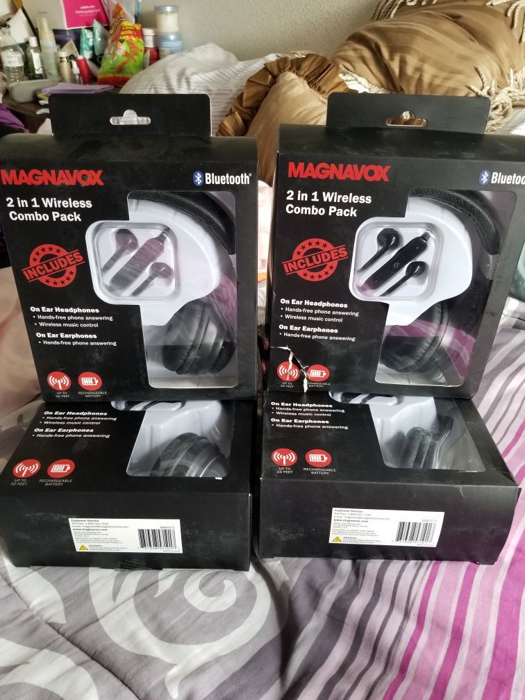 Magnavox Bluetooth headphones