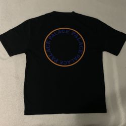 Palace Sircle T-Shirt Black/Orange/Blue