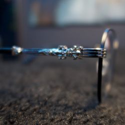 Chrome Hearts Glasses(black/chrome)