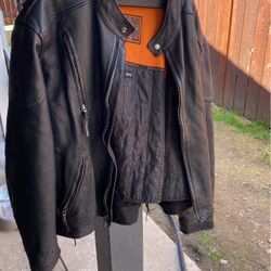 Heavy Duty, Leather Motorcycle Jacket