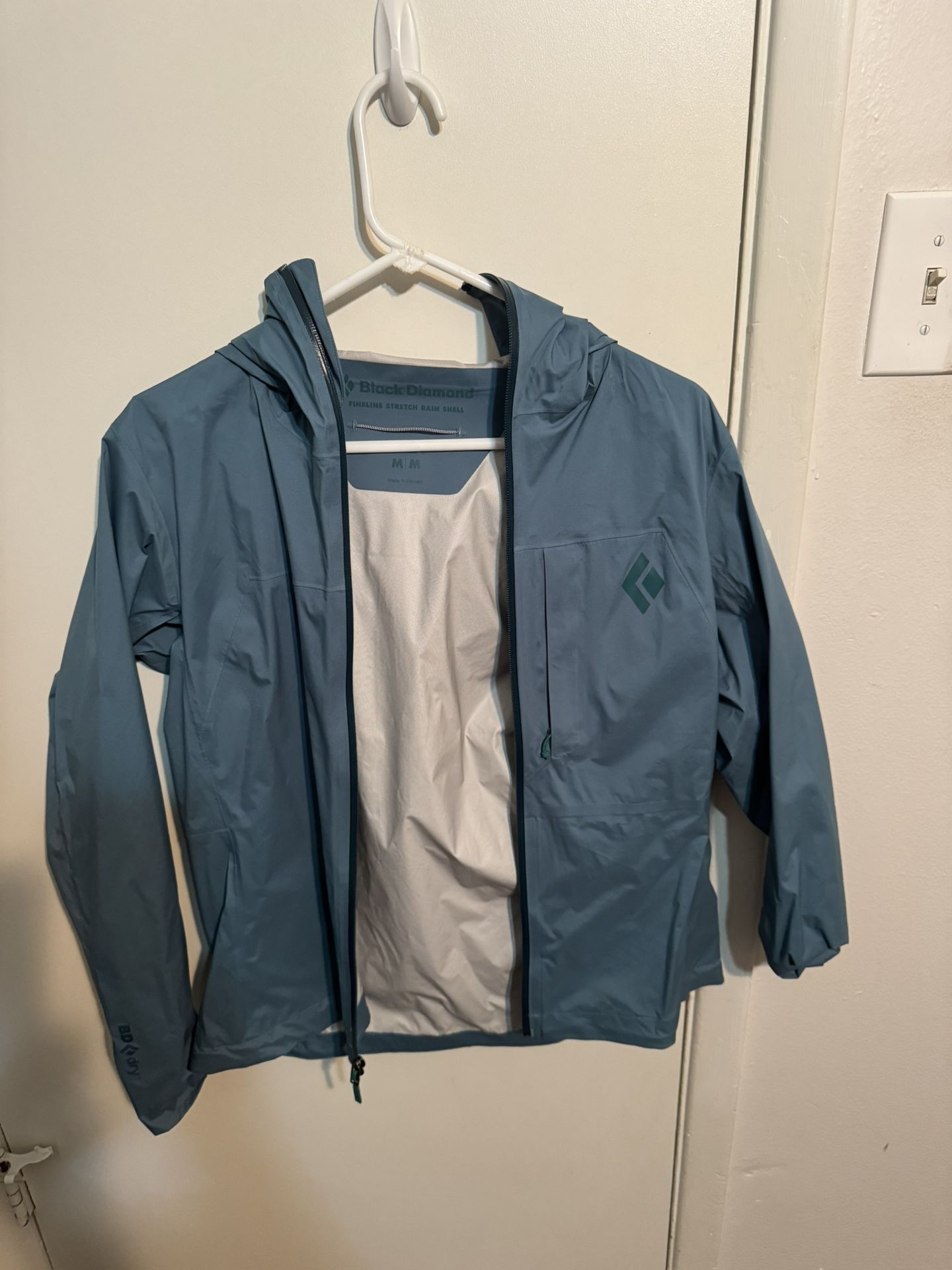 Black Diamond Shell Rain Jacket