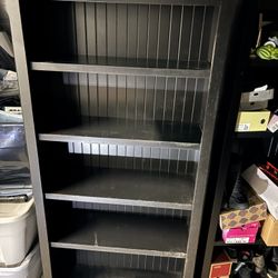 5 Bookshelves - Individuals Or Sold As Group