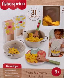 Fisher-Price Pots & Pasta Chef Set
