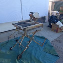 Tile Saw With Stand 10" Blade