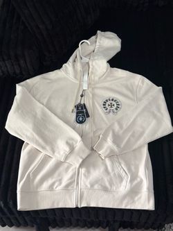 New Chrome ❤️ Zip Up Studded Hoodie.
