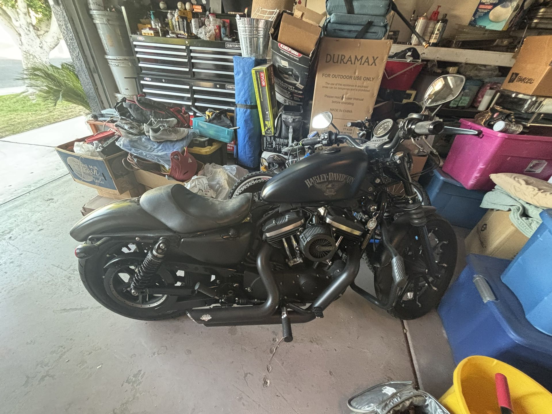 2017 Harley Davidson Sportster 883 Iron, 14,000 Miles
