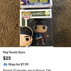 2 Pop Tennis Players 
